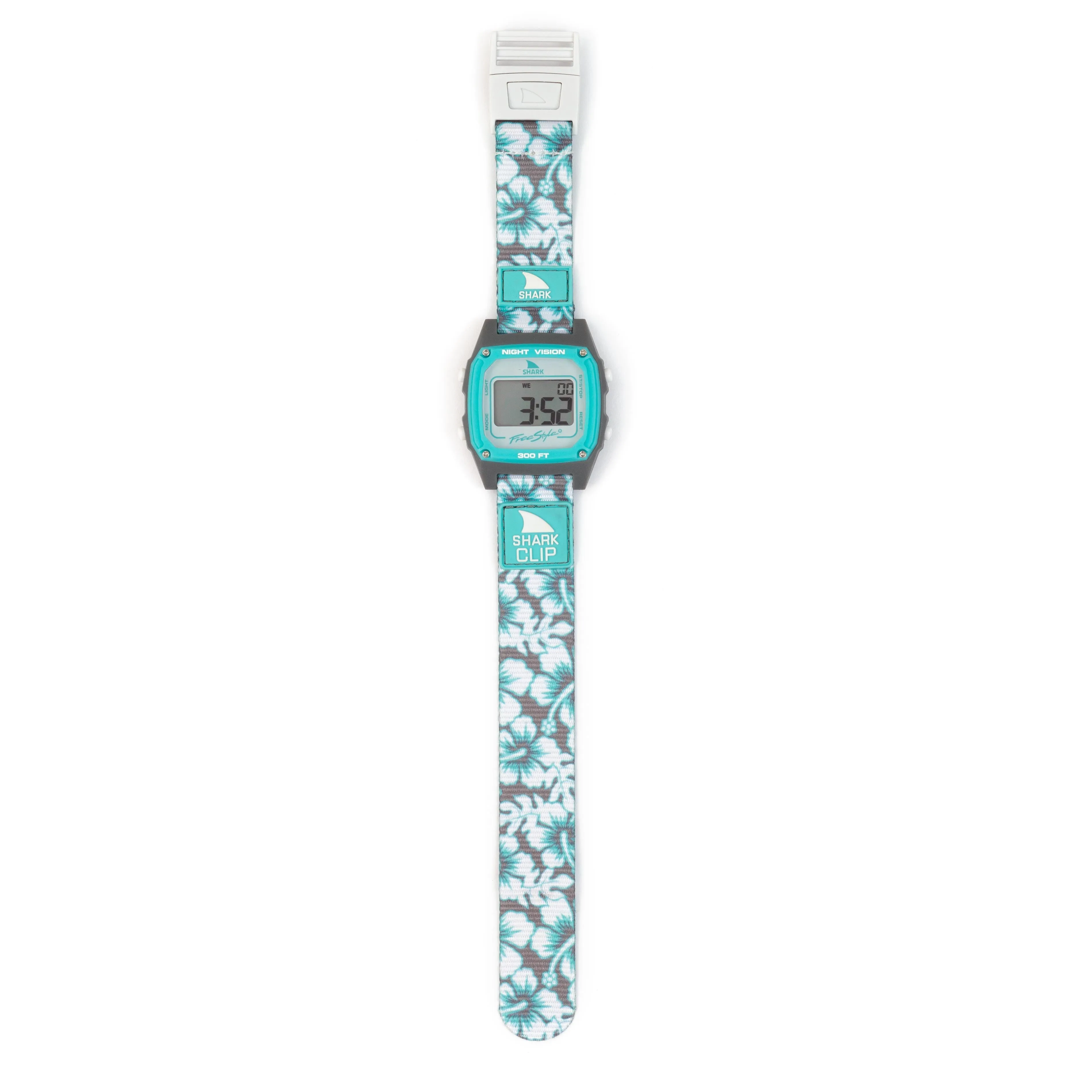 SHARK CLASSIC CLIP AQUA HIBISCUS