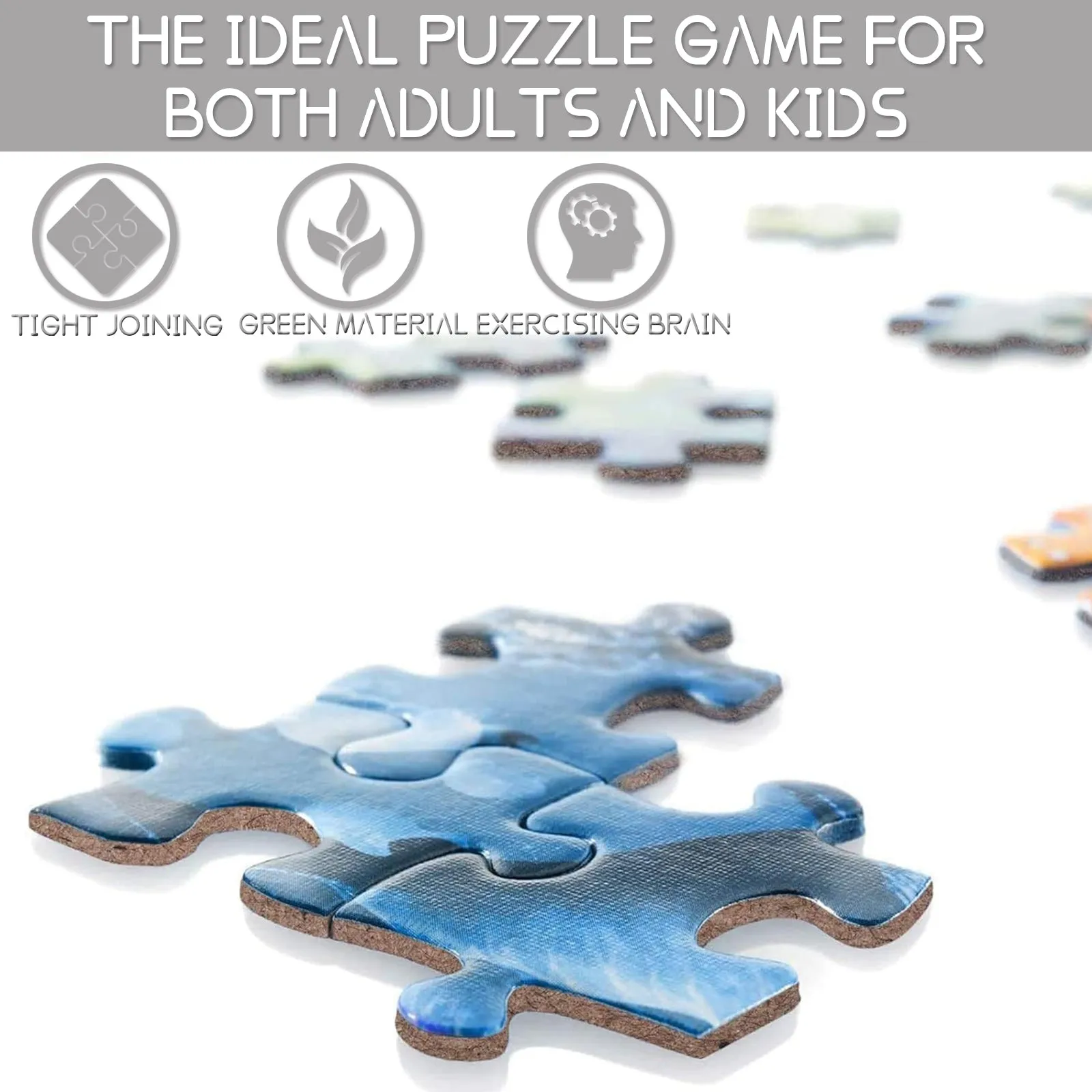 Ski Resort on Snowy Day Jigsaw Puzzles