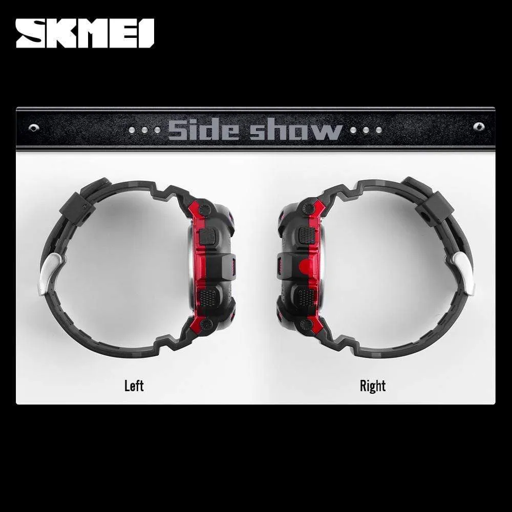 Skmei 1243 Original Digital waterproof Sports wrist watch Chronograph for Boys For Men