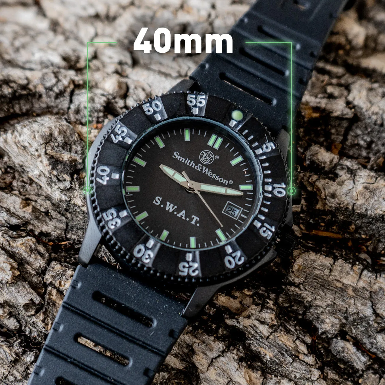 Smith & Wesson SWAT Watch - Back Glow