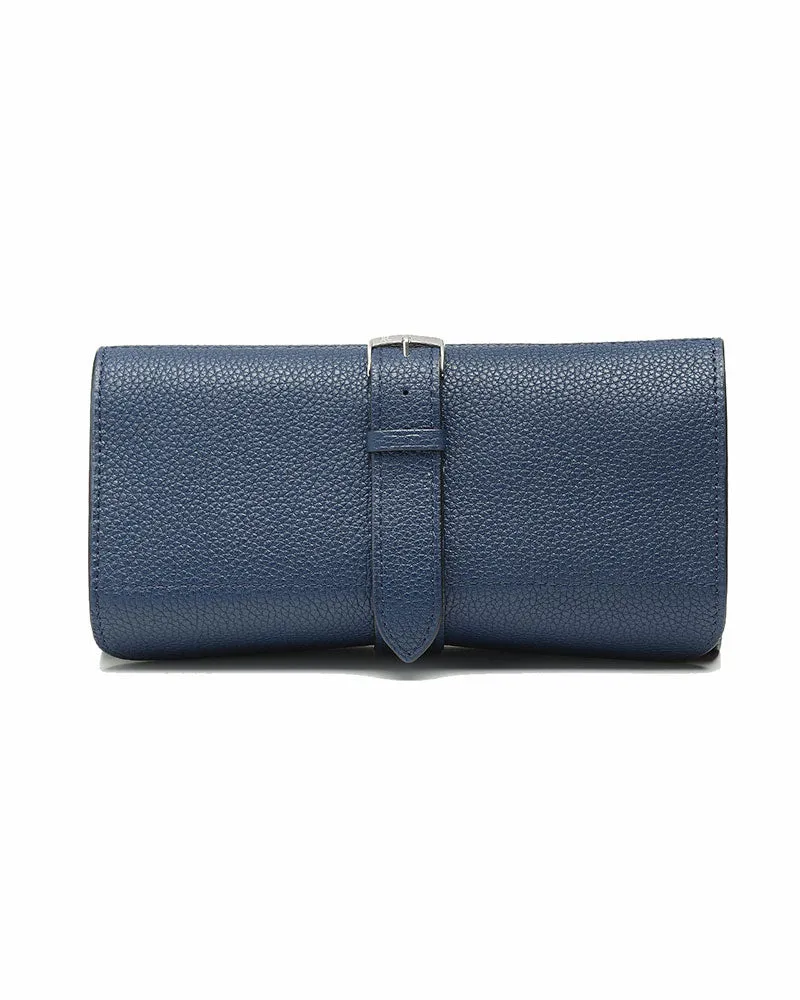 Soft Watch Roll Calfskin - Navy Blue