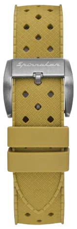 Spinnaker Oahu Tropic Rubber strap 20mm Light Brown SP-STRAP20-RT04