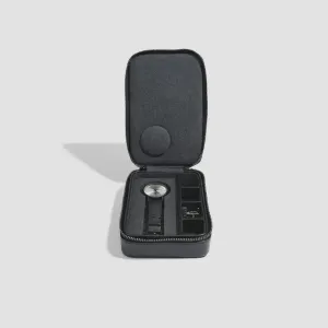 Stackers Travel Zipped Watch/Cufflinks Box