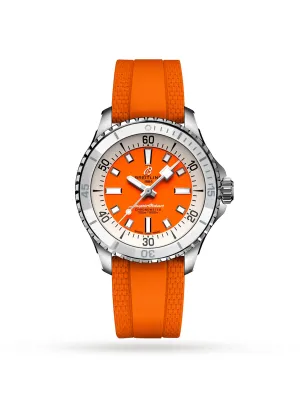 Superocean Automatic 36 Stainless Steel Rubber Strap Watch