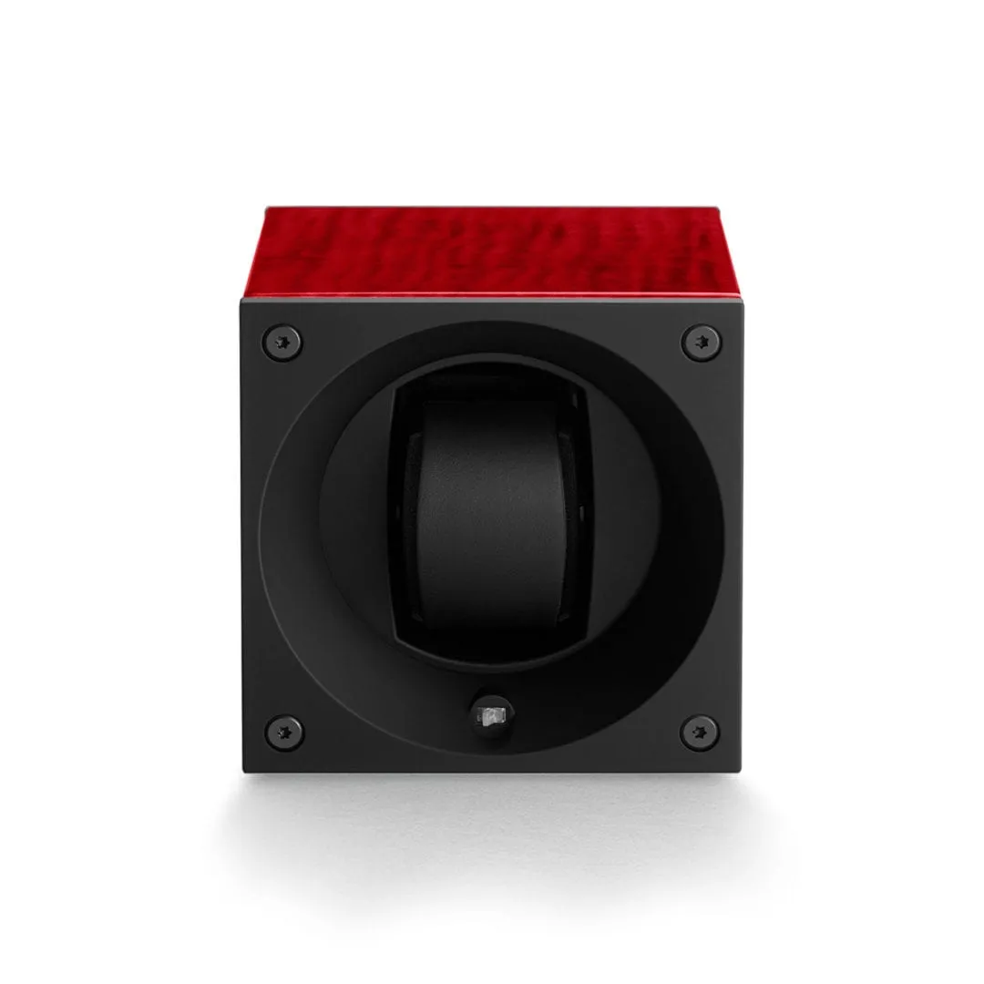 SWISS KUBIK Masterbox Red Sycamore Watch Winder