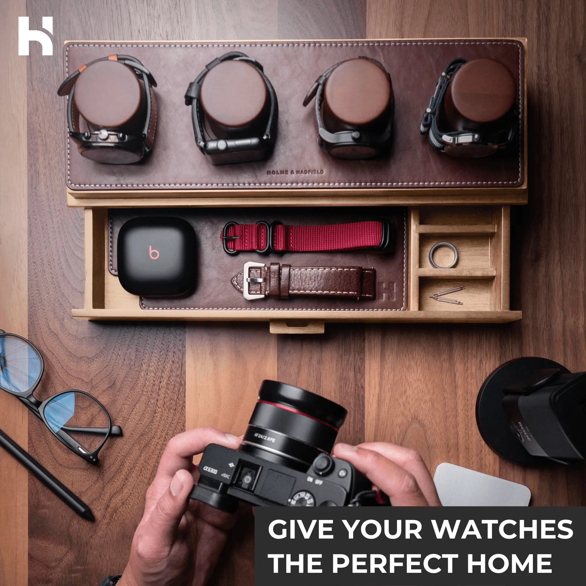 The Watch Deck Mate - Vegan Leather Padding
