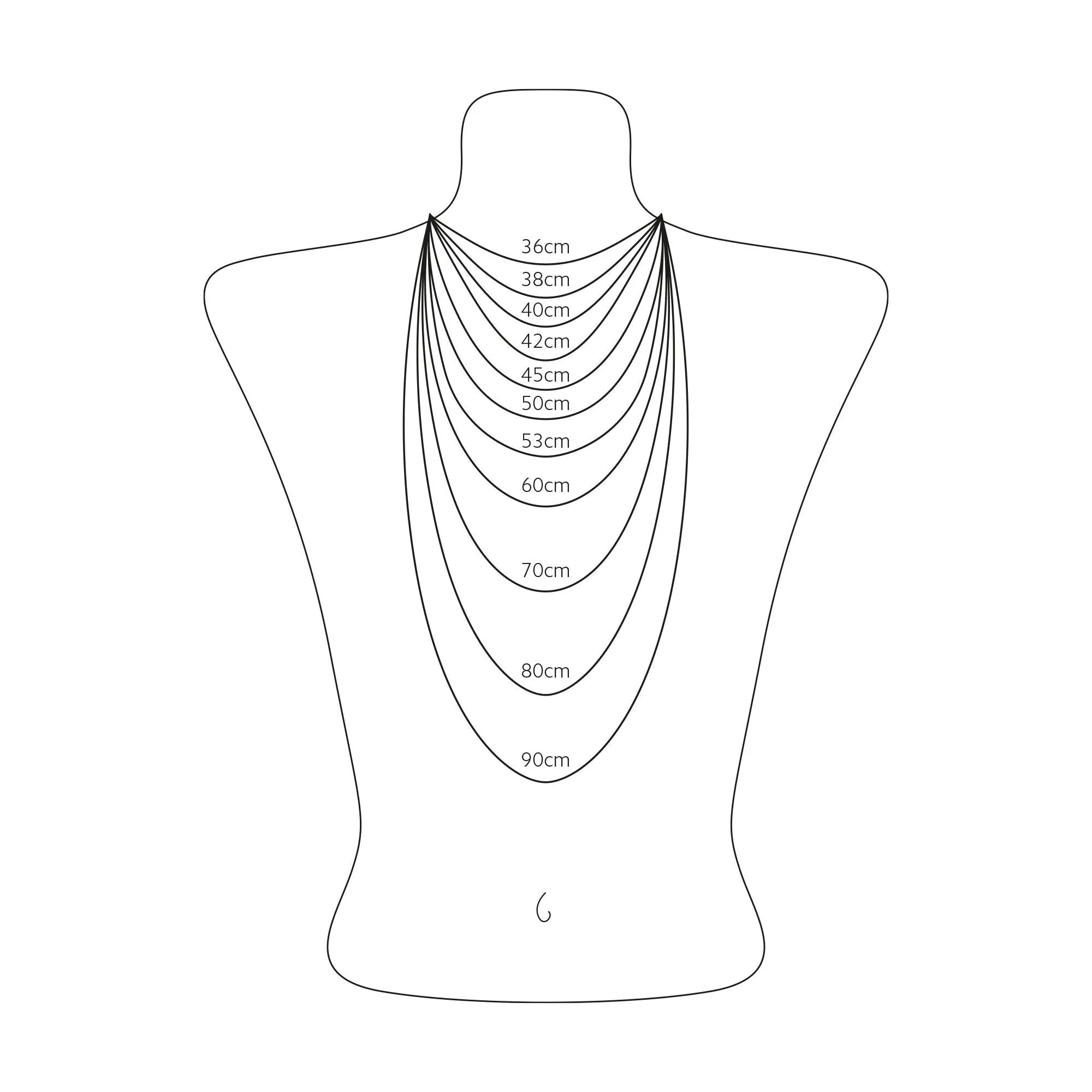 THOMAS SABO Necklace with letter pendant E and white zirconia - gold