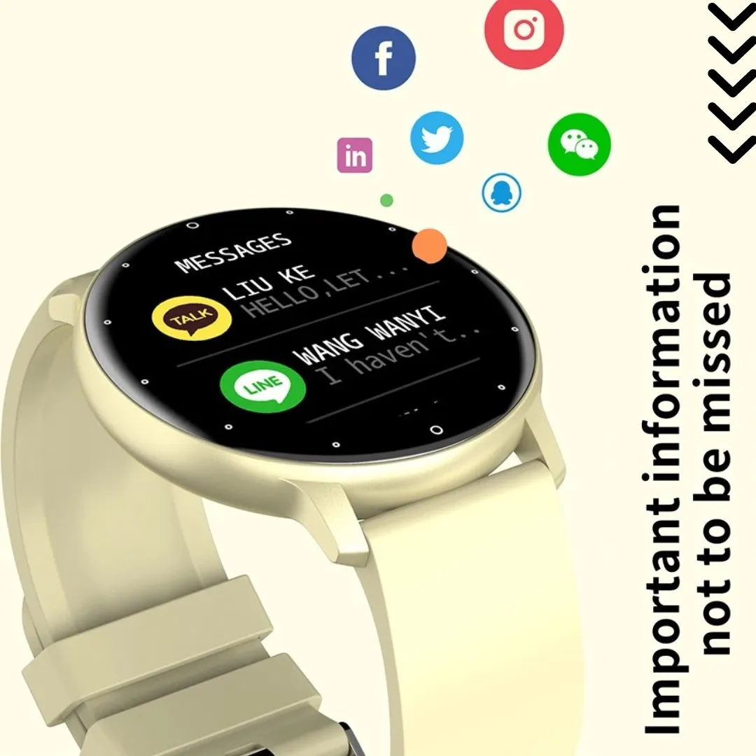 TUTT C9 Men Women Fashion 1.28” Screen Smartwatch BT Calling IP67 Waterproof Oxygen Level Heart Rate Sleep Monitoring Multi Sport Activity Tracking