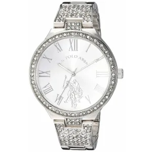 U.S. Polo Assn. Women's USC40322 Analog-Quartz Watch With Silver Alloy Strap