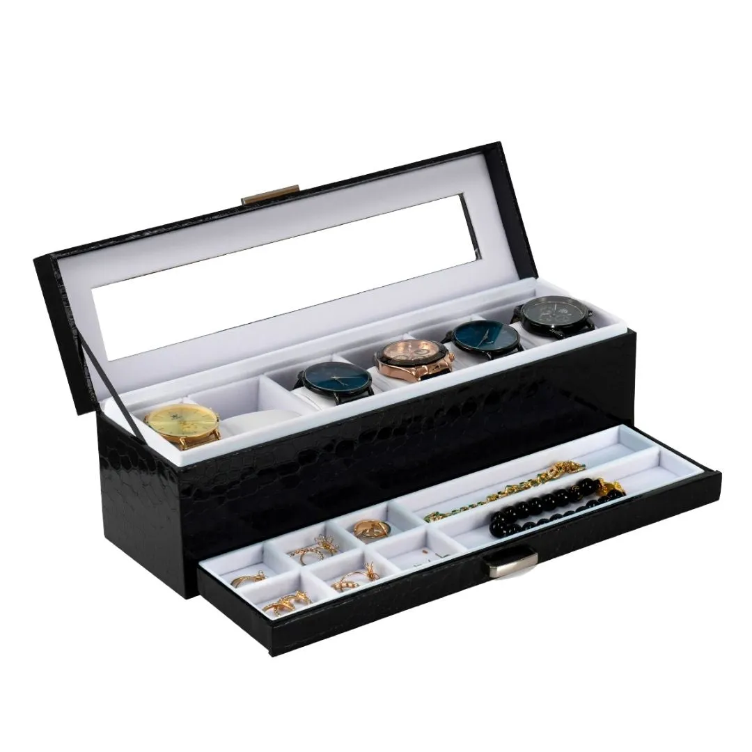 Watch Jewelry Case - 6 Watches