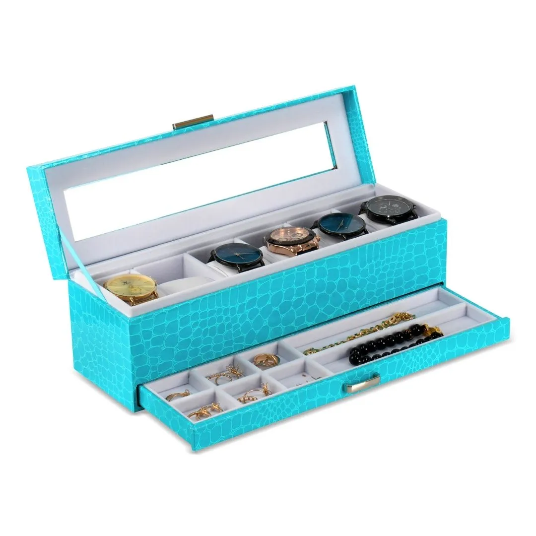 Watch Jewelry Case - 6 Watches