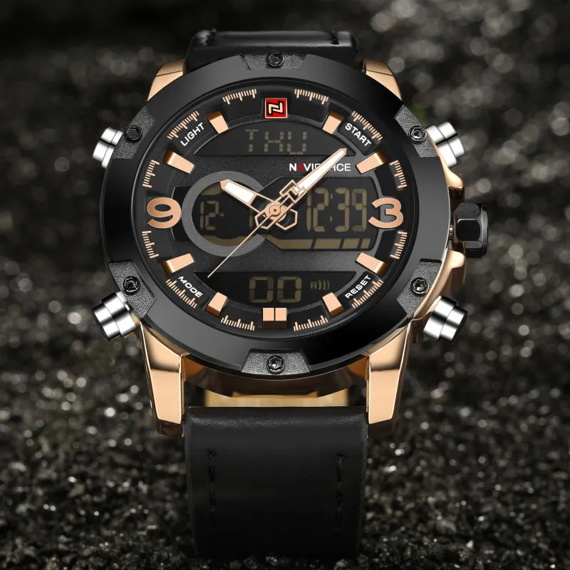 Watches Men NAVIFORCE Brand Men Sport Watches Men's Quartz Clock Man Casual Military Waterproof Wrist Watch relogio masculino