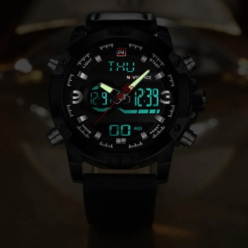 Watches Men NAVIFORCE Brand Men Sport Watches Men's Quartz Clock Man Casual Military Waterproof Wrist Watch relogio masculino