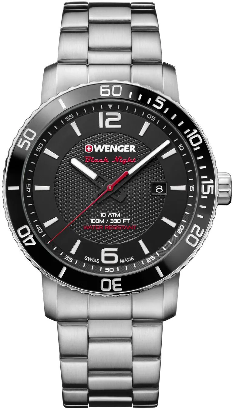 WEN Watch Roadster Black Night Mens D