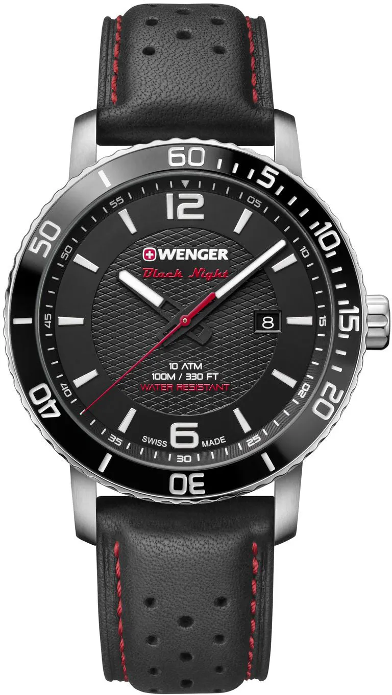 WEN Watch Roadster Black Night Mens D