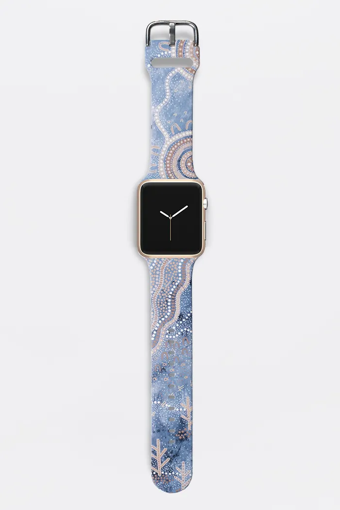 Yilawura (Night) Silicon Apple Watch Strap